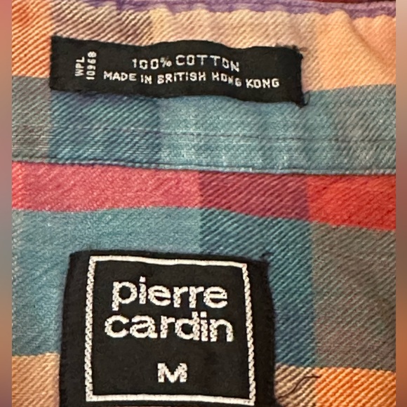 Pierre Cardin Vintage Long Sleeve 100% Cotton Size Medium - Picture 10 of 11